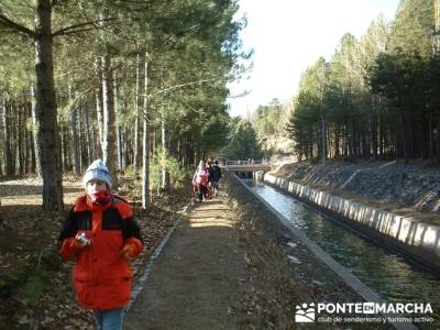 Caminando en las majadas; excursiones en la sierra de madrid